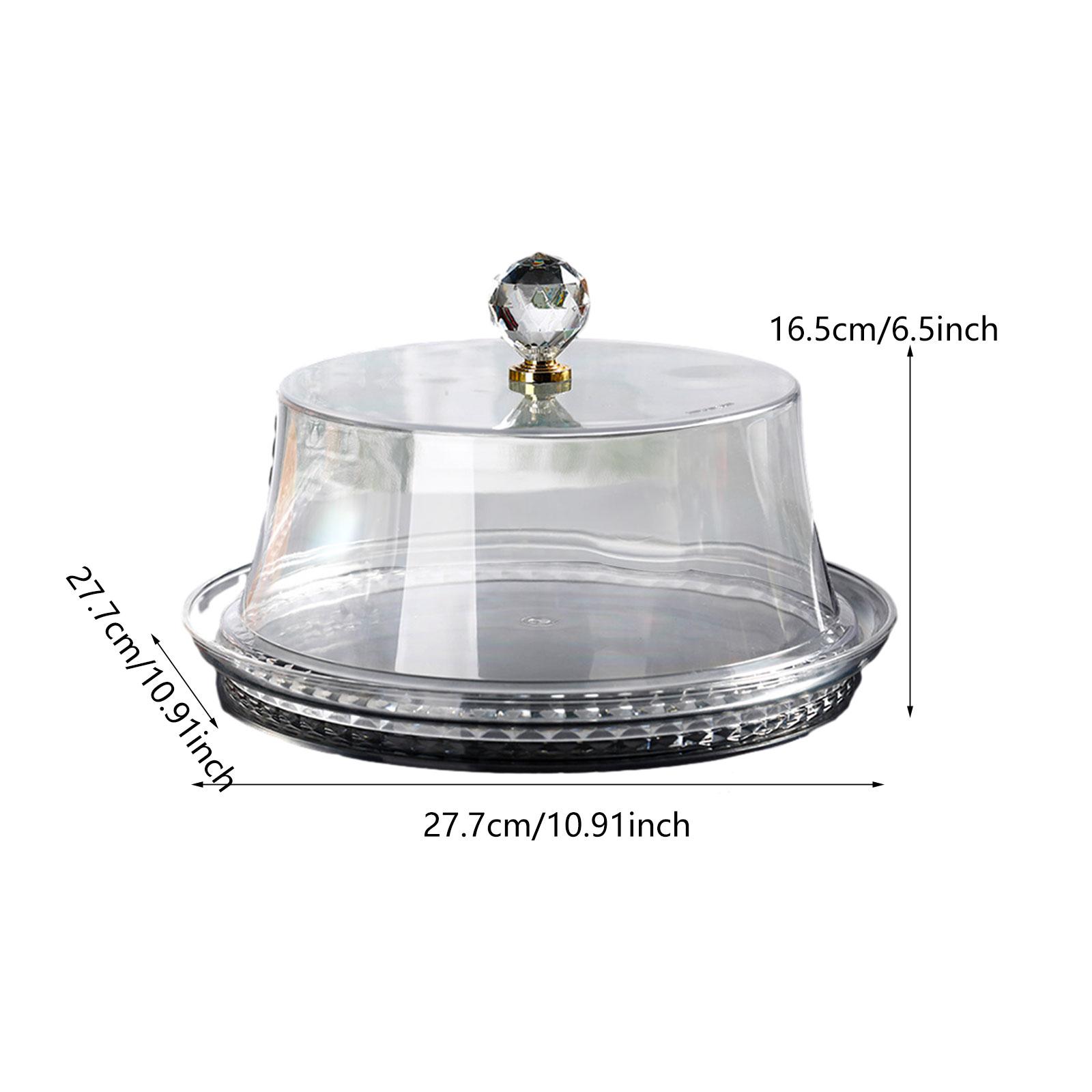 Plastic Dome Clear - Tatakan Kue dengan Kubah Transparan, Wadah