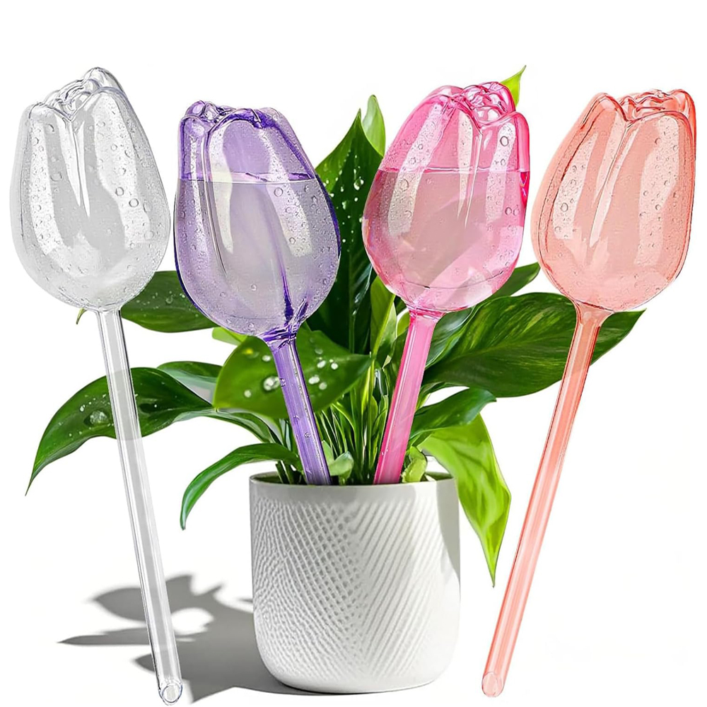 Self Watering Insert - 2/4 buah Pot Tanaman Berbentuk Tulip