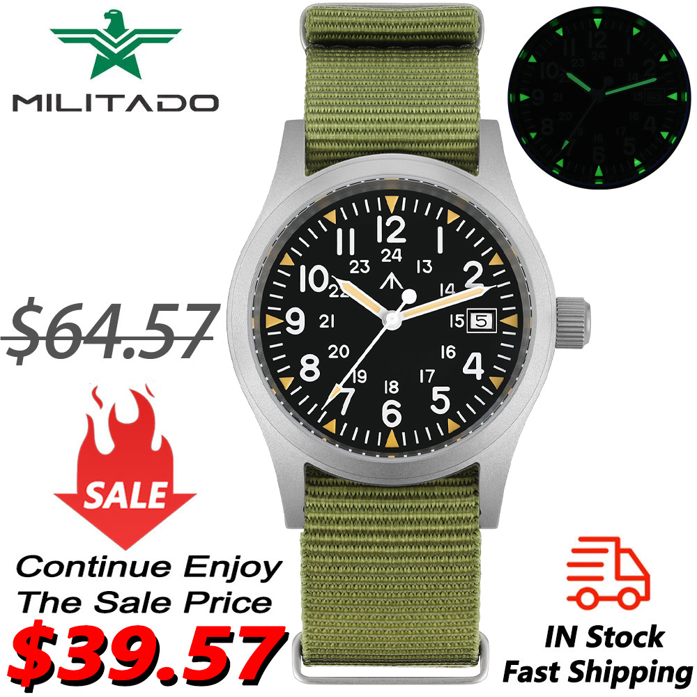 Plastic Dome Clear - Militado ML05 Jam Tangan Militer Ronda