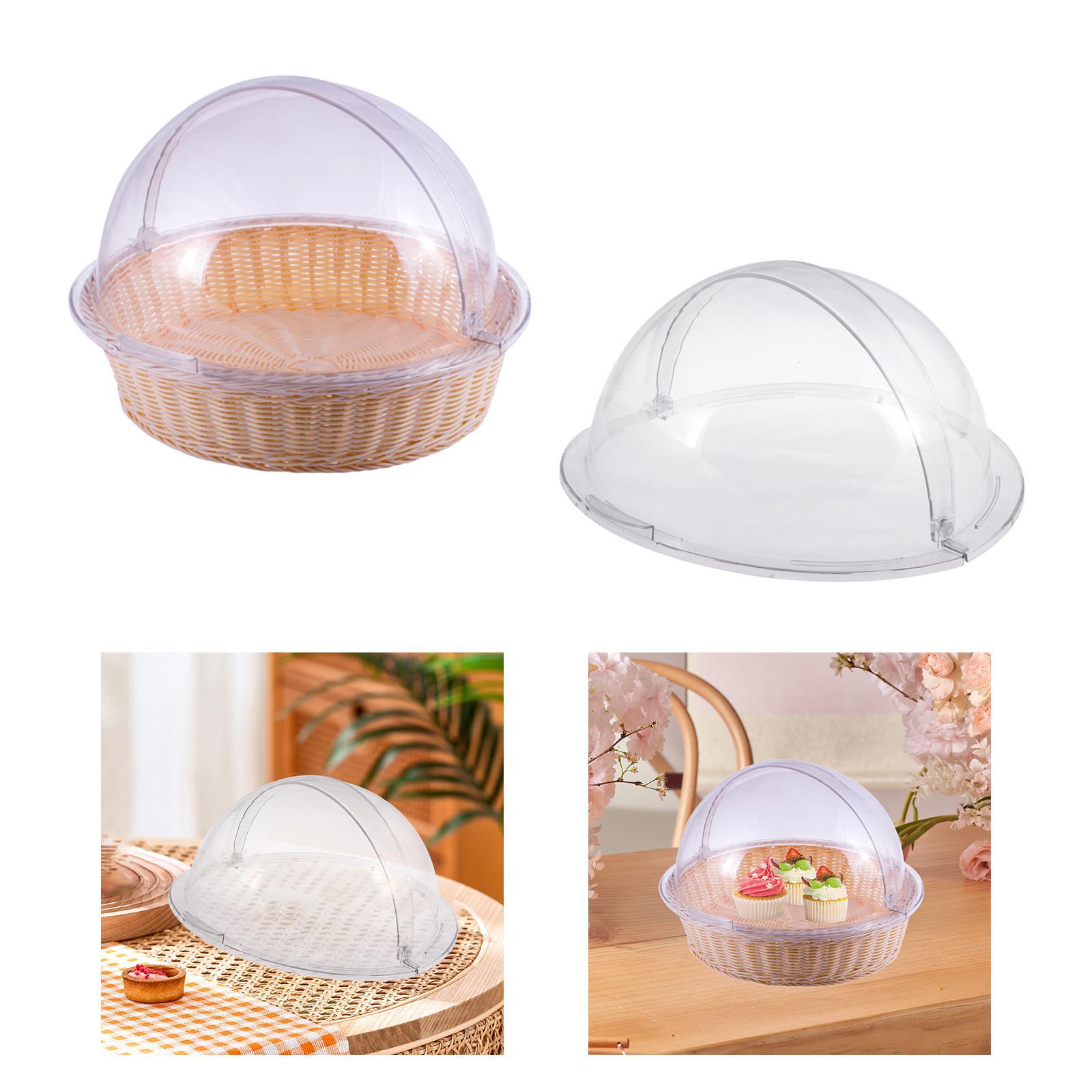 Penutup Kue Transparan Praktis - Plastic Dome Clear ulasan dan harga